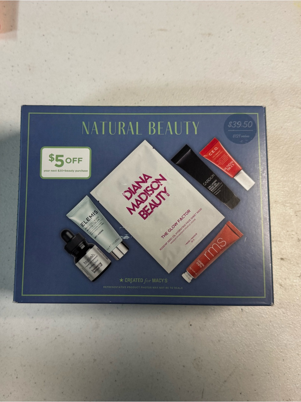 Natural Beauty Sample Set – Blue, White, Red, Black